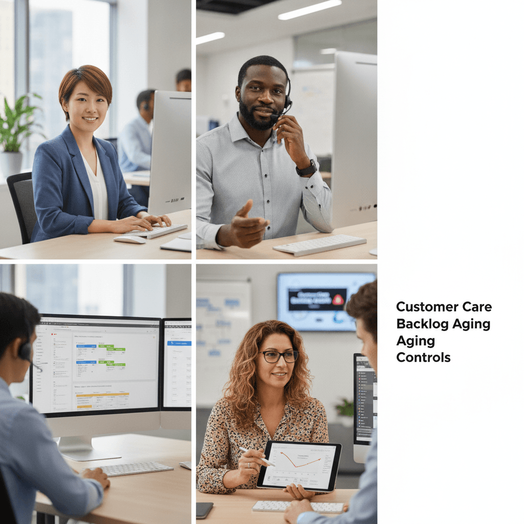 Support lead sorting backlog cases into age bands
