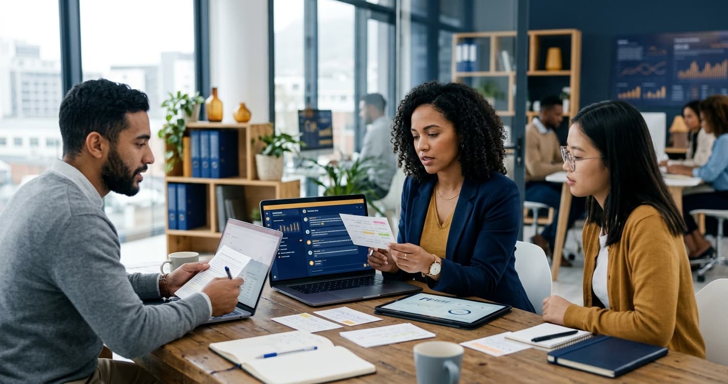 Customer service messages being reviewed alongside sentiment labels and human notes